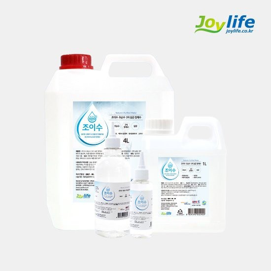 조이수 초순수 3차 살균 정제수 / 직접생산, 1개, 500ml