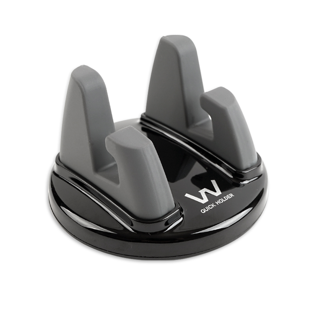 오토반 차량용 와인아트 퀵 스마트폰 거치대, 1개, 그레이